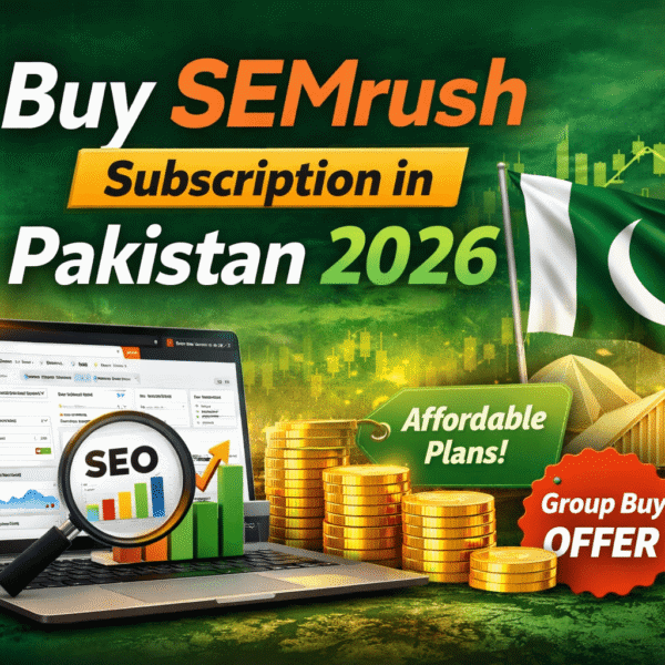 Buy SEMrush Subscription in Pakistan